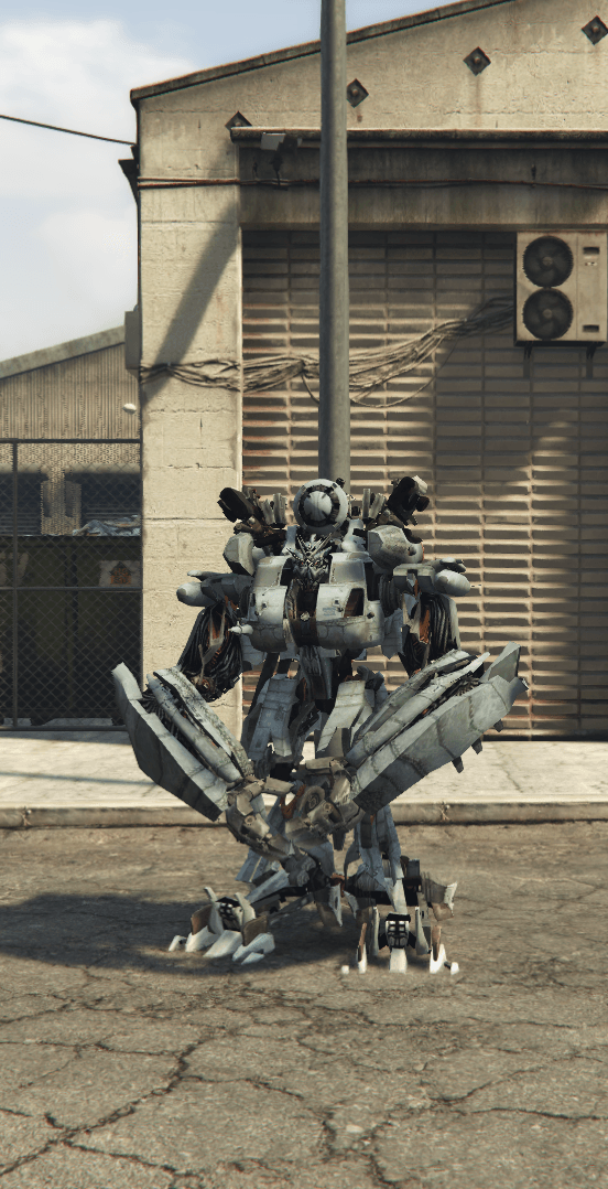 Блэкаут из фильма Transformers 2007 года [Add-On Ped]