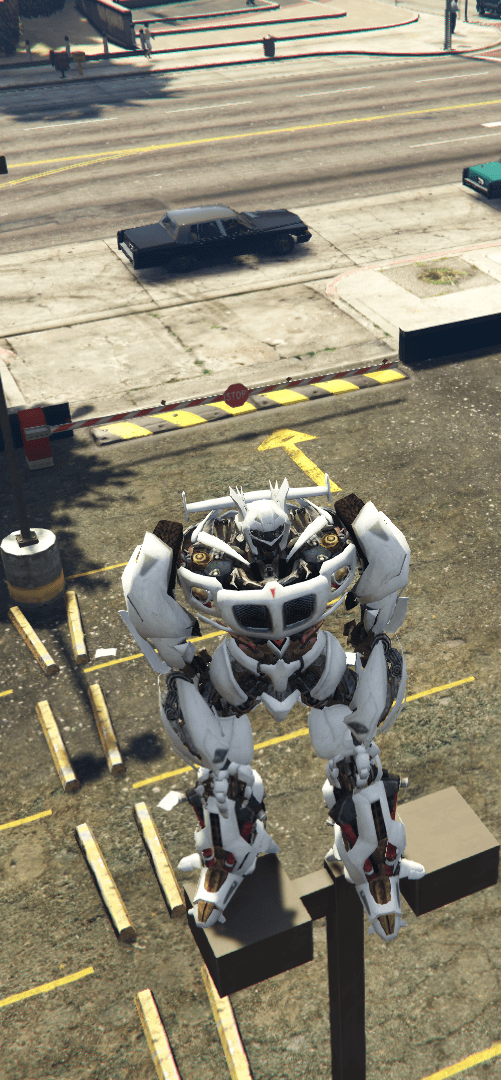 Джаз из фильма Transformers 2007 года [Add-On Ped]