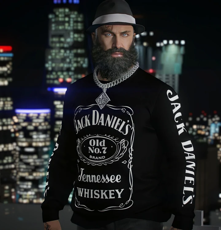 Свитер Jack Daniel's для мужского MP-персонажа