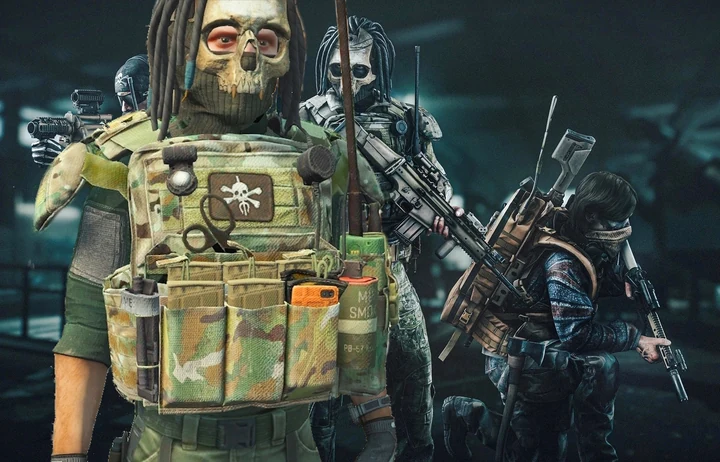 Бронежилет Knight CPC из Escape from Tarkov для мужского MP-персонажа