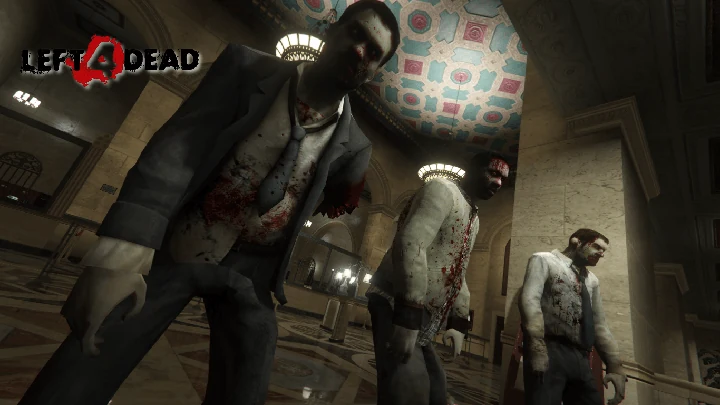 Большой набор зомби из Left 4 Dead