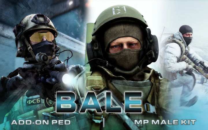 Полный набор Бэйла из Modern Warfare 2019 [Add-On Ped и MP Male]
