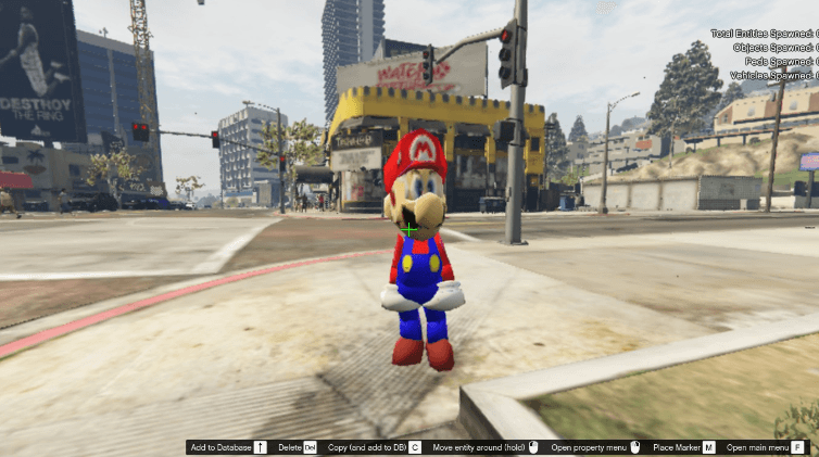 Марио из Super Mario 64