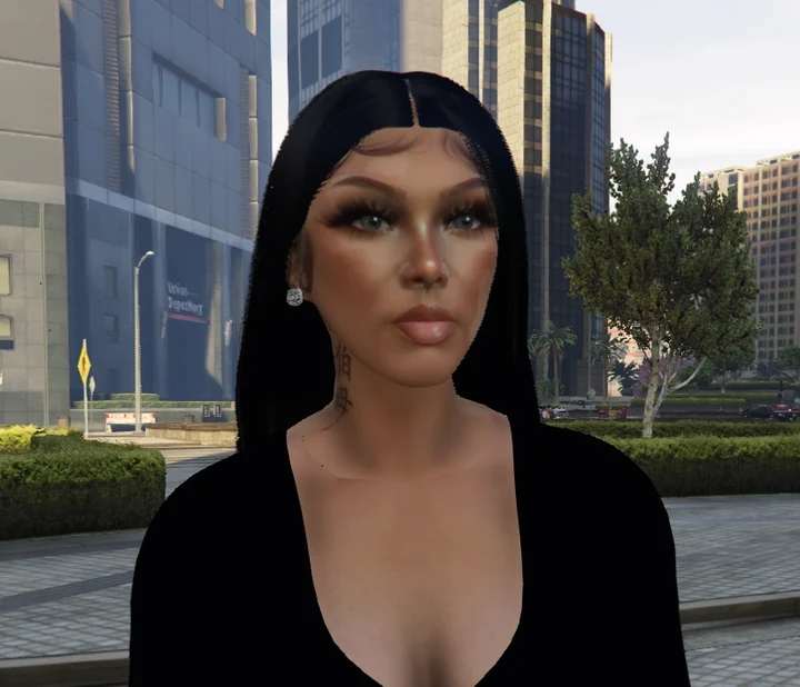 Текстура лица Anaya для MP Female