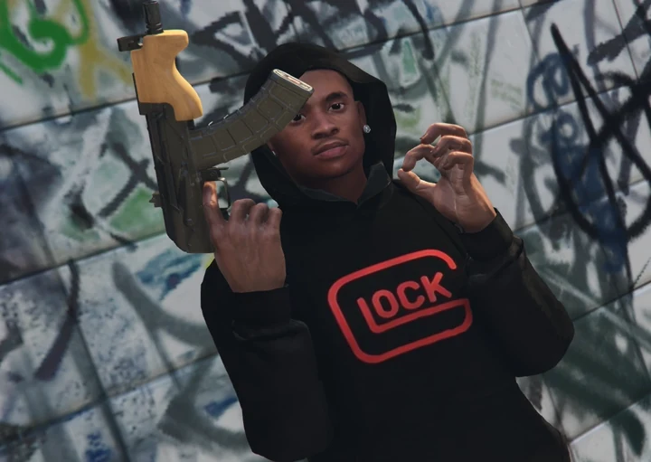 Худи Glock для MP Male - скриншот