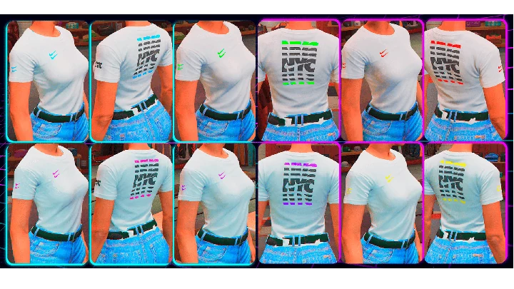 Футболка Nike NYC для MP Female