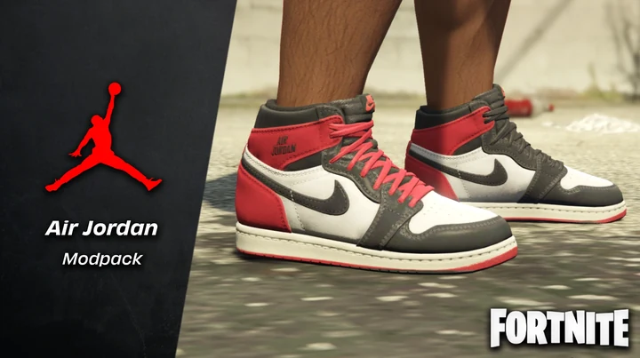 Набор кроссовок Fortnite Air Jordan для Франклина [Add-On]