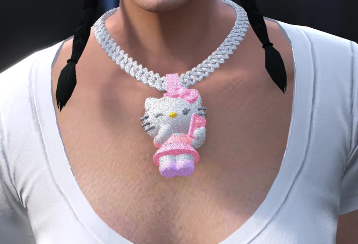 Цепь Hello Kitty