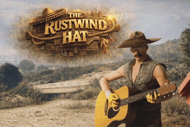 Сомбреро The Rustwind для MP Male [Одиночная игра / FiveM]