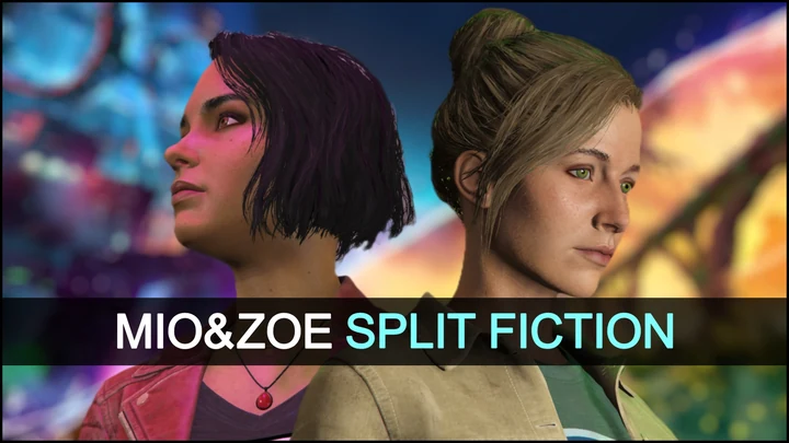 Мио и Зои из Split Fiction [Add-On Ped / Replace]