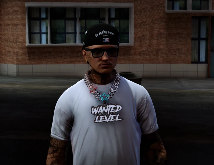 Цепь Wanted Level для MP Male