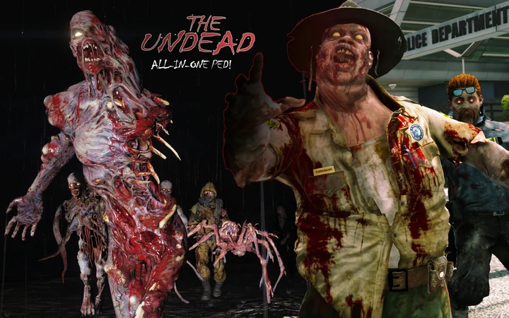 The Undead - универсальный набор зомби [Add-On / Replace]