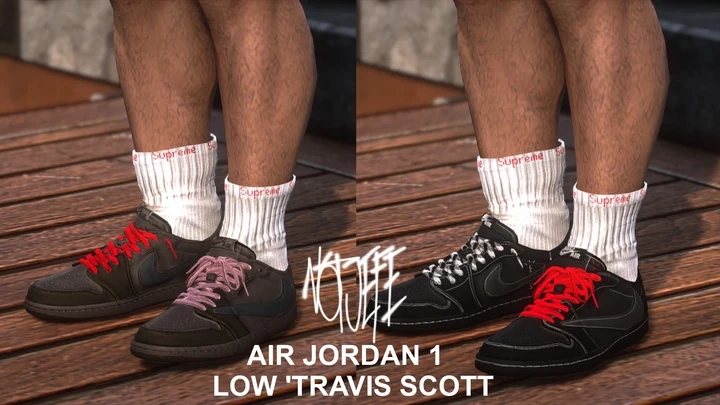 Air Jordan 1 Low Travis Scott для MP Male