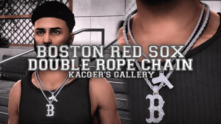 Двойная цепь Boston Red Sox для MP Male