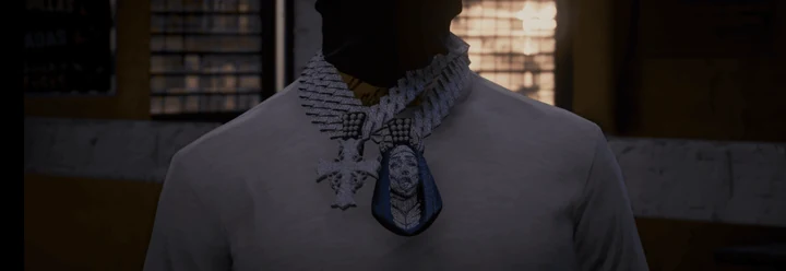 Цепь Chrome Hearts Nun для MP Male