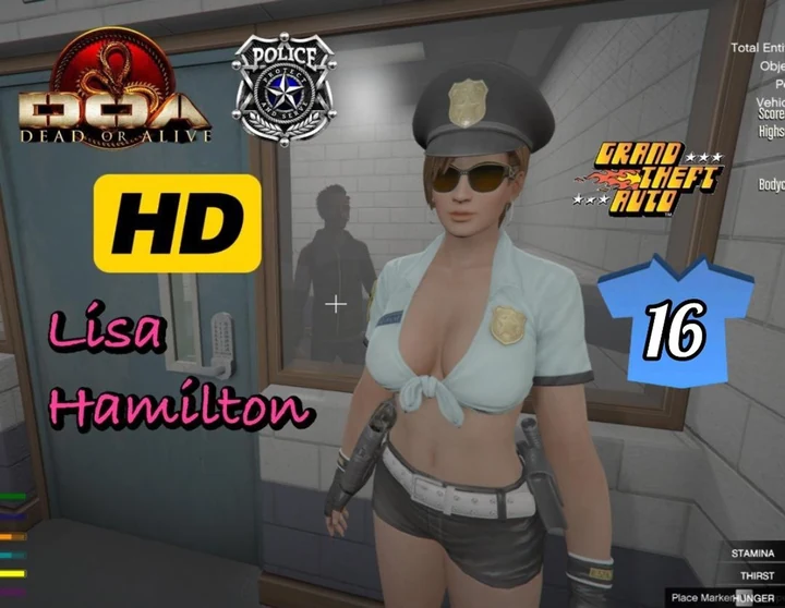 Лиза Хэмилтон из Dead or Alive 5 [обновлённая версия | Add-On Ped]