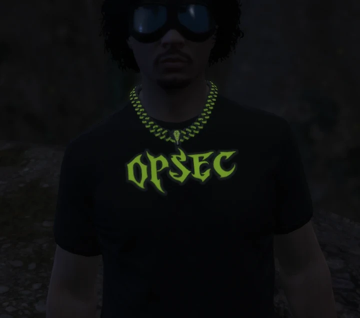 Цепь Opsec для мужского MP-персонажа