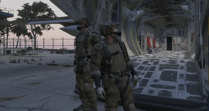 Парашют HALO и набор масок для прыжков HALO [Add-On / FiveM]