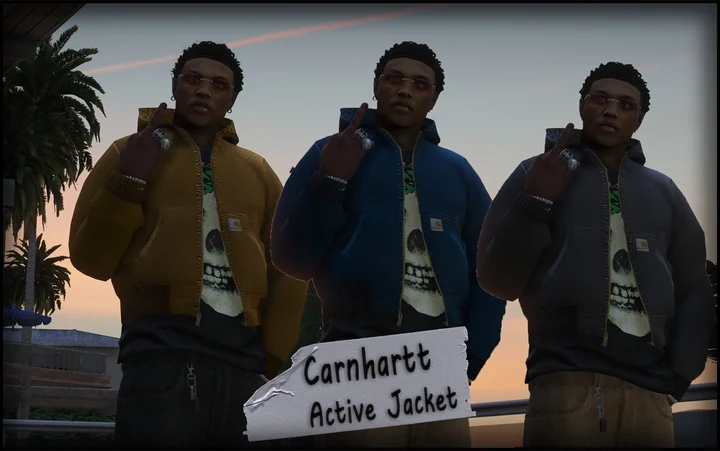 Худи Carhartt Active для мужского MP-персонажа
