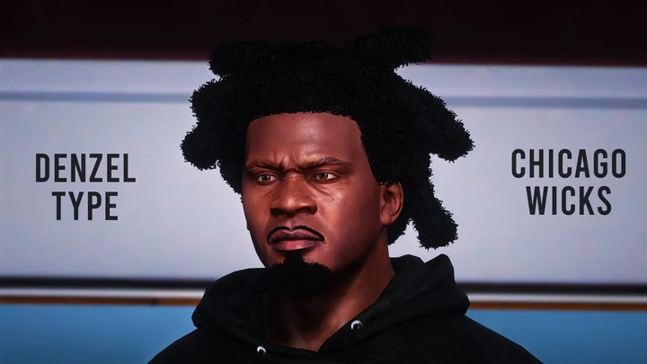 Дреды в стиле Denzel Chicago Wicks для Франклина