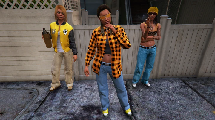 Gangz+: девушки Vagos с исправленными голосами