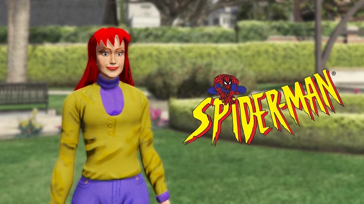Мэри Джейн из мультсериала Spider-Man [Add-On Ped]