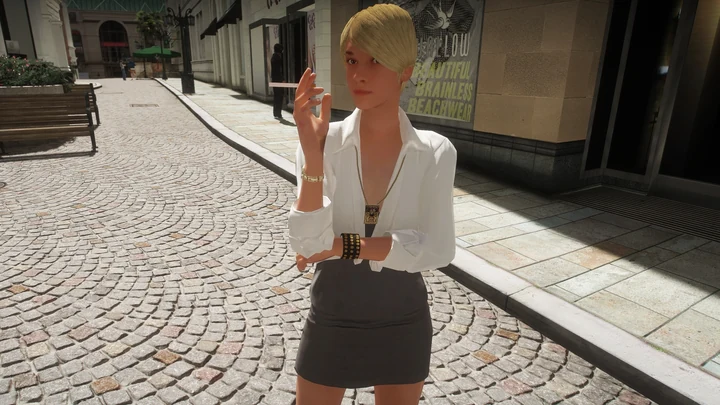 Улучшенная A_F_Y_BevHills_03 [Enhanced / Legacy] [Add-On Ped / Replace]