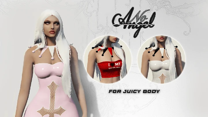 Воротник шута для Juicy Body - Halloween