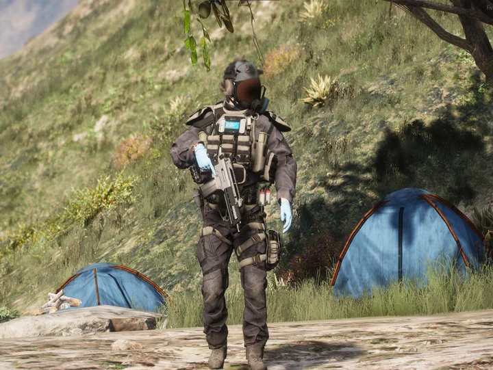 Экипировка оперативника BSAA для MP Male