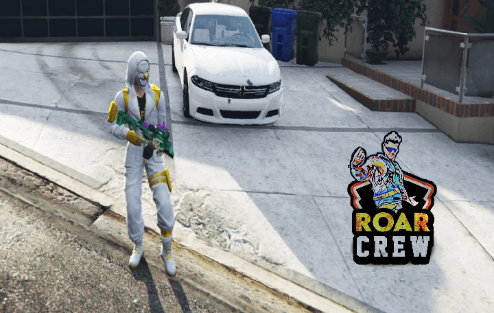 White Criminal из Free Fire [Add-On Ped]