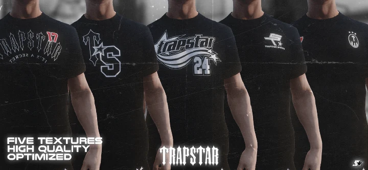 Пак футболок Trapstar для MP Male