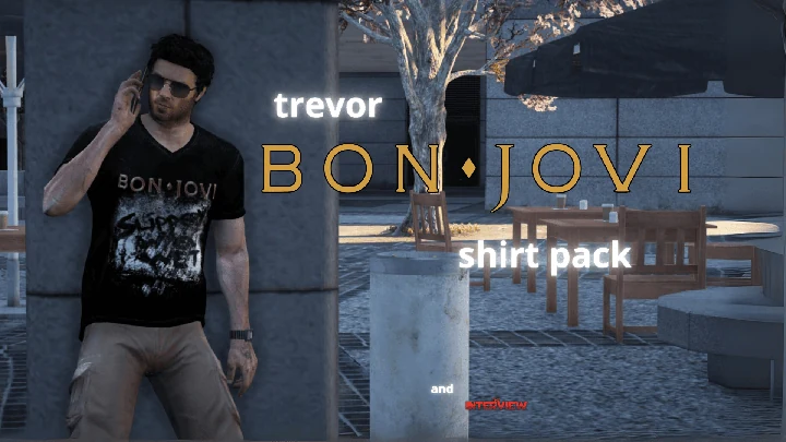 Пак футболок Bon Jovi для Тревора