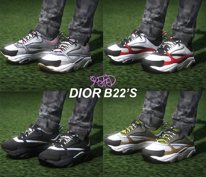 Кроссовки Dior B22 для MP Male