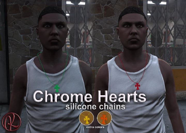 Силиконовые цепи Chrome Hearts