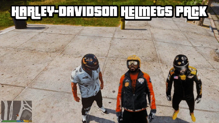 Пак шлемов Harley-Davidson для главных героев [Legacy]
