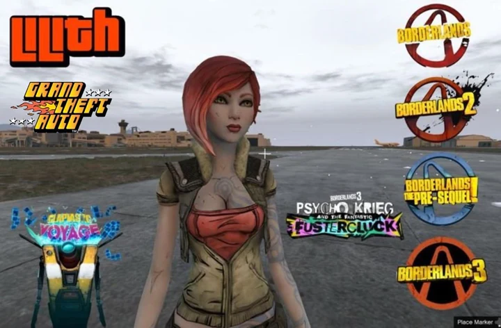 Лилит из Borderlands [Add-On Ped]