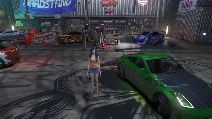 Рэйчел Теллер из NFS Underground 2 [Add-On Ped]