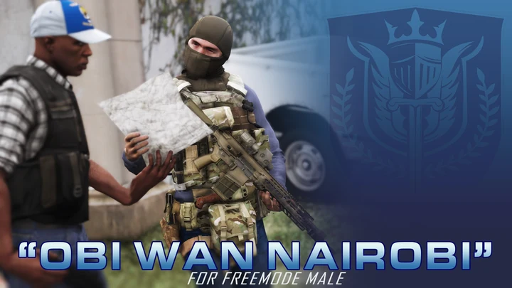 Набор экипировки героя SAS из Найроби для MP Male