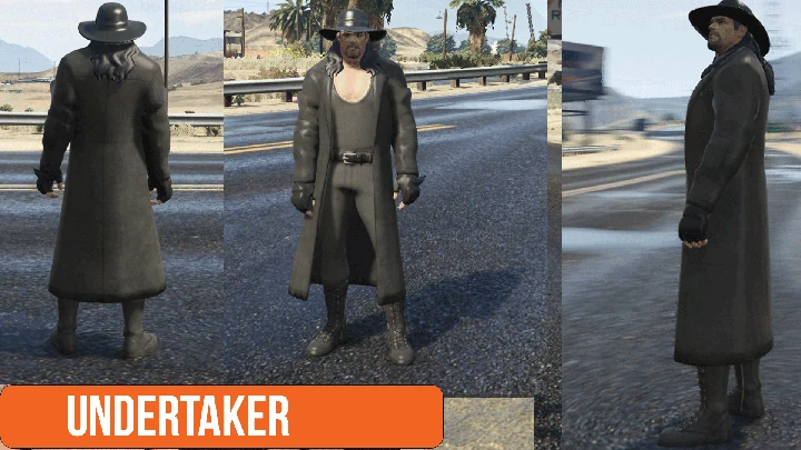 Undertaker из Fortnite [Add-On Ped | FiveM]