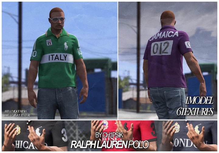 Поло Polo Ralph Lauren Countries для MP Male