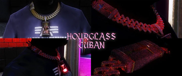 Украшение Hourglass Cuban для MP Male