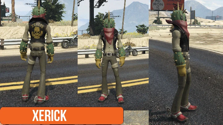 Xerick из Fortnite [Add-On Ped | FiveM]