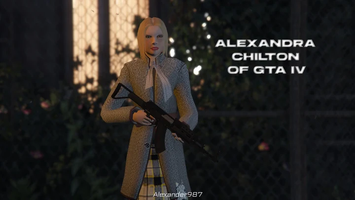 Александра Чилтон из GTA IV [Add-On Ped]