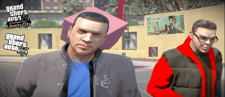Армандо Торрес и Энрике Бардас из GTA IV: TBoGT [Add-On Ped]