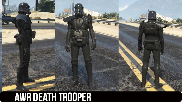 AWR Death Trooper из Fortnite [Add-On Ped | FiveM]