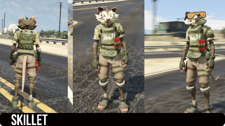 Skillet из Fortnite [Add-On Ped | FiveM]