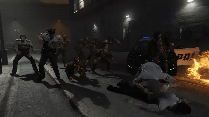 Большой набор классических зомби из Resident Evil