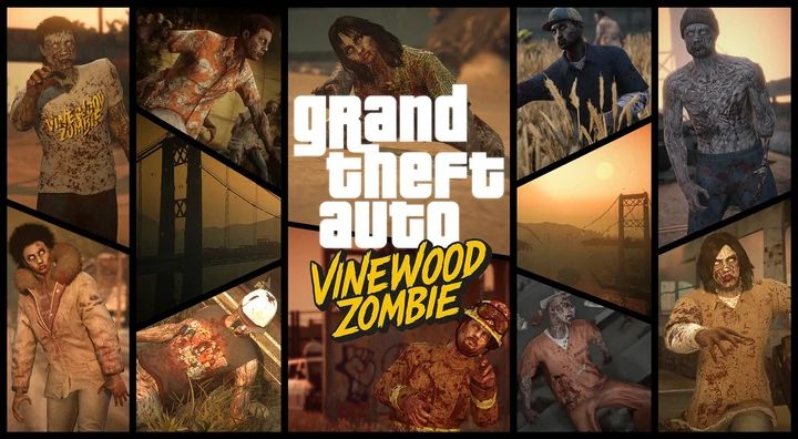 Grand Theft Auto Vinewood: зомби [Add-On | MP Male / Female]