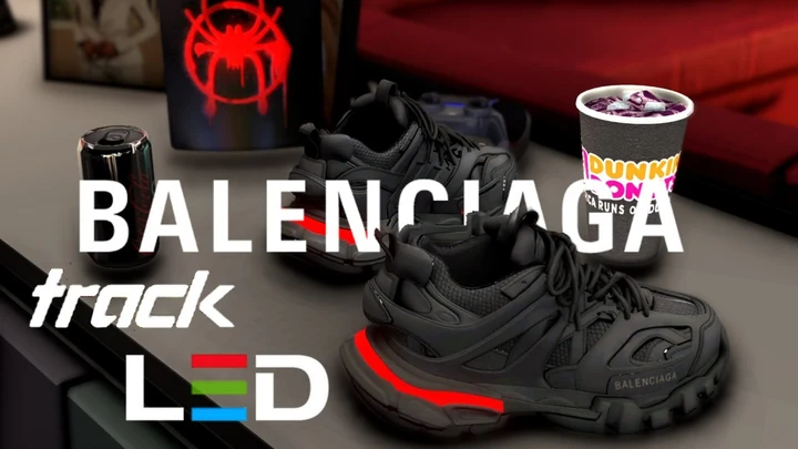Светящиеся кроссовки Balenciaga Track для MP Male