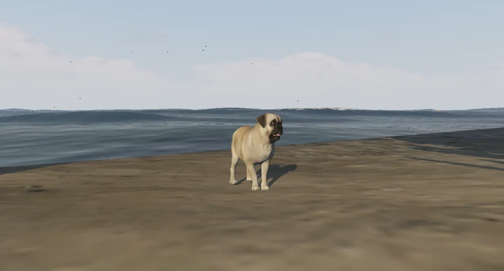 Мопс [Add-On / Replace / FiveM]